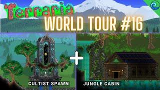 TERRARIA WORLD TOUR: Only 3D Builds || Build Guide Terraria 1.4 ||