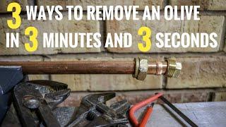 Three Ways To Remove An Olive Without A Removal Tool | Two Minute Tuesday