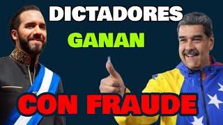 Nayib Bukele  ganó las elecciones  con fraude en El Salvador  igual a Maduro en Venezuela