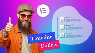 Timeline Bullets Widget for Elementor Tutorial | Sync Widgets Together