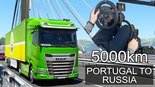 ETS2 Longest Delivery 5000KM | G29