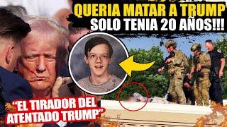 FUE THOMAS CROOKS  FBI REVELA EL VIDEO del ATENTADO DONALD TRUMP  "AHORA MISMO EN EE UU"