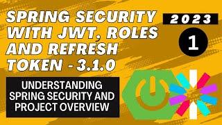 Spring Boot 3.1 With JWT |  Understanding Spring Security Basics And Project Overview | Part 1