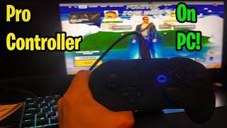 *UPDATED * How To Use A NINTENDO SWITCH PRO CONTROLLER On PC For FORTNITE/STEAM (UPDATED METHOD)