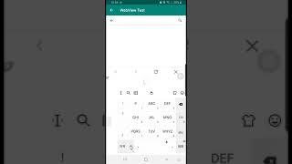 Android WebView with Custom Bottom Toolbar (demo)