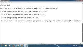 Selenium Tutorial 16: Introduction to Selenium WebDriver