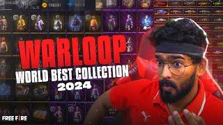 WARLOOP FREE FIRE ACCOUNT COLLECTION - 2024