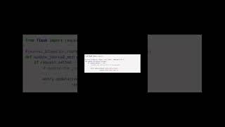 How to get form data in Flask? #developer #programming #code #python #cleancode #flask