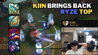 Kiin Ryze is BACK | KR Challenger 1700LP Pro View