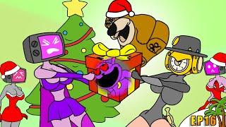 CHRISTMAS ISLAND and FREDDY FAZBEAR!!! (skibidi toilet, fnaf, poppy playtime cartoon animation)