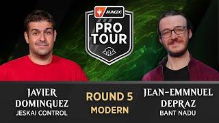 Round 5 | Javier Dominguez vs Jean-Emmnuel Depraz | Modern | #PTMH3