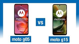 Motorola moto g05 vs moto g15: Welches Smartphone bietet das bessere Preis-Leistungsverhältnis?