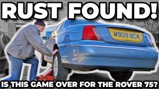 Rust Holes Found On The Rover 75 - But How Bad Is It & Can We Repair It?