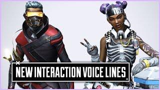 New OCTANE - LIFELINE Interaction Voice Lines - Apex Legends Season 12.1