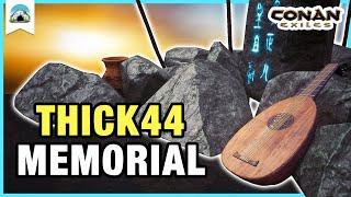New Neebs Gaming EASTER EGG – Memorial to Thick44, Human Man Warrior | Conan Exiles [Public Beta]