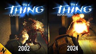 The Thing: Remastered vs Original | Direct Comparison