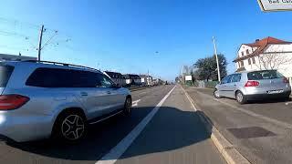 Ride with me From Fellbach to Stuttgart, Germany (POV) GoPro