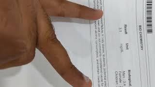 How To Read Sr Uric Acid Report/ Gout ..Dr Sai Chandra