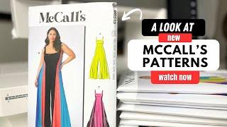 NEW SUMMER McCALL'S PATTERN COLLECTION | sewing patterns | McCalls