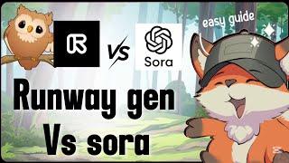 Runway Gen 3 vs Sora | Guide Glimpse