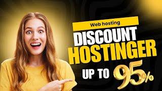 Hostinger coupon code 2025 up to 92% discount | New hostinger promo code 2025