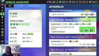 Top Eleven Gençlik Akademisi Tokensiz x40 Antrenör ve Rastgele Defans Oyun Tarzı Antrenörü