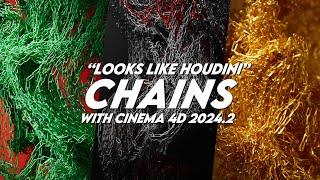 "Looks like Houdini!" Chain Simulations in Cinema 4D 2024.2