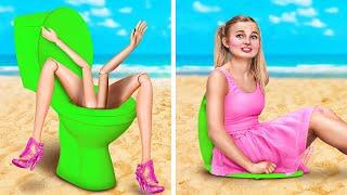 Summer Barbie Hacks and Tips ️ Ideas and Hacks for Summer by 123 GO!