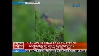 UB: 5-anyos na hinalay at pinatay ng kaniyang tiyuhin, natagpuang palutang-lutang sa ilog