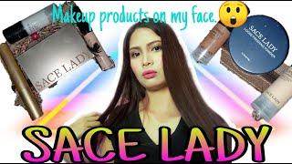 Trying SACE LADY makeup Products| worth it|inspired by Leti Sha