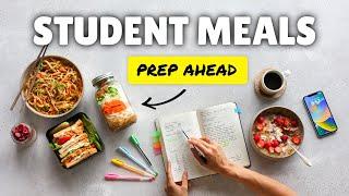 Easy STUDENT recipes (MEAL PREP friendly!) 