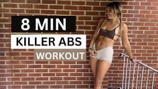 8 Min Abs (KILLER Six Pack Abs Workout) Do This. Get Results!