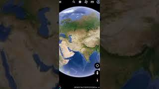 PUBG erangle MAP on Google earth  #shorts