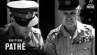 General Wavell Meets Officer (1941)