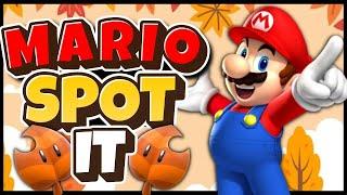 Mario Spot It | Fall Brain Break | Just Dance | GoNoodle Inspired