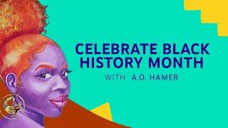 A.O. Hamer celebrates Black History Month with art 
