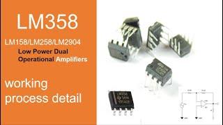 how to work LM358 full detail Double supply operational amp Single supply operational amplifier