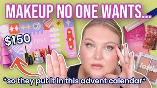 I Feel Like I Got SCAMMED... $150 IPSY Beauty Advent Calendar Unboxing