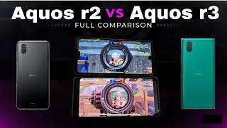 Aquos R3 vs R2 full Comparision(pubgest) Best Gaming Phones? OnePlus,9R,9,8T,7T,,7,6T, 8,N105G, N100