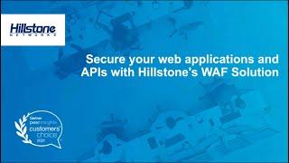 Hillstone Networks WAF Webinar