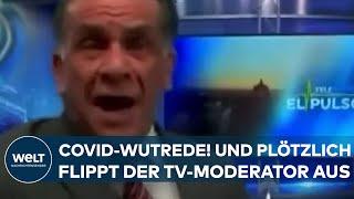 CORONA-WUTREDE IM FERNSEHEN: Und plötzlich flippt der TV-Moderator im Live-Programm völlig aus