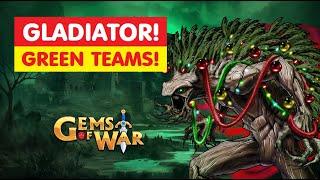 Gems of War Guild Wars Green Day! Teams Guide Best Gameplay Strategy?