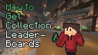 How to get TOP 100 IN ANY COLLECTION! (Hypixel Skyblock)