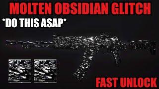 NEW MOLTEN OBSIDIAN CAMO GLITCH MW3! *DO THIS ASAP* FAST UNLOCK GLITCH! MW3 GLITCHES! WARZONE GLITCH