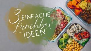 3 einfache Lunchbox Ideen I vegan essen unterwegs I Annelina Waller