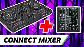 3 Ways To Connect DJ Controller To Audio Mixer (And WHY?)