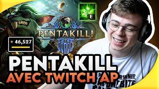 MON PREMIER PENTAKILL AVEC TWITCH AP DE LA NOUVELLE SAISON !