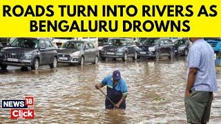 Heavy Rain Floods Large Parts Of North Bengaluru, Disrupts Airport Operations | N18V | News18