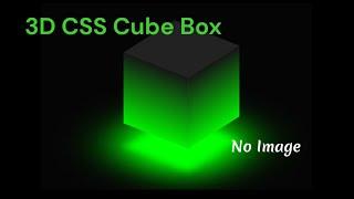 CSS 3D Glowing Cube Animation Effects: Step-by-Step Tutorial for Stunning Visuals