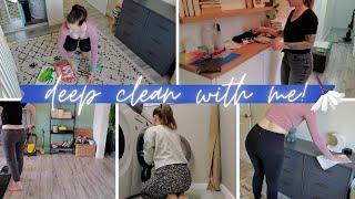 End of the month deep CLEAN WITH ME!